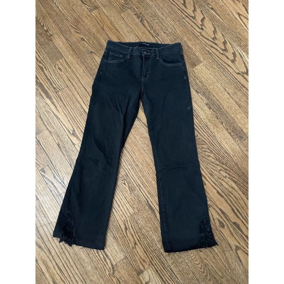 J BRAND SELENA CROPPED RAW HEM BOOT in HENDRIX REIGN - Size 27 - Picture 4 of 4